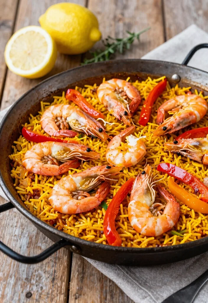 9 Easy Healthy One Pot Meals for Quick Clean and Delicious Dinners - 8. Easy Shrimp Paella 1
