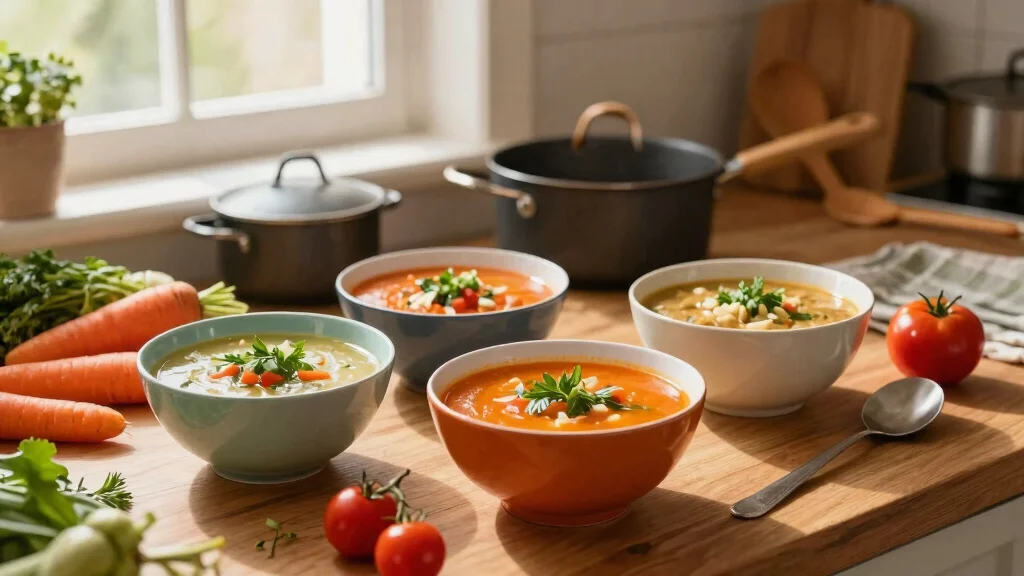 9 Easy Healthy Soup Recipes: Warm, Comforting, and Low Calorie