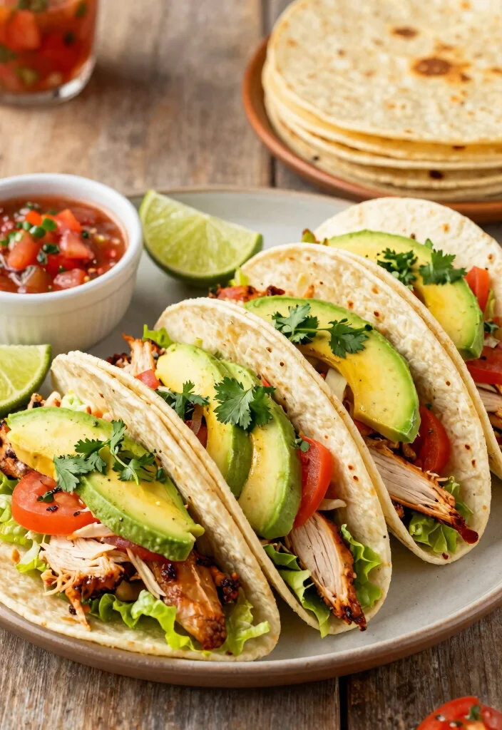 9 Genius Healthy Rotisserie Chicken Recipes to Use Every Last Bite - 4. Rotisserie Chicken Tacos 1
