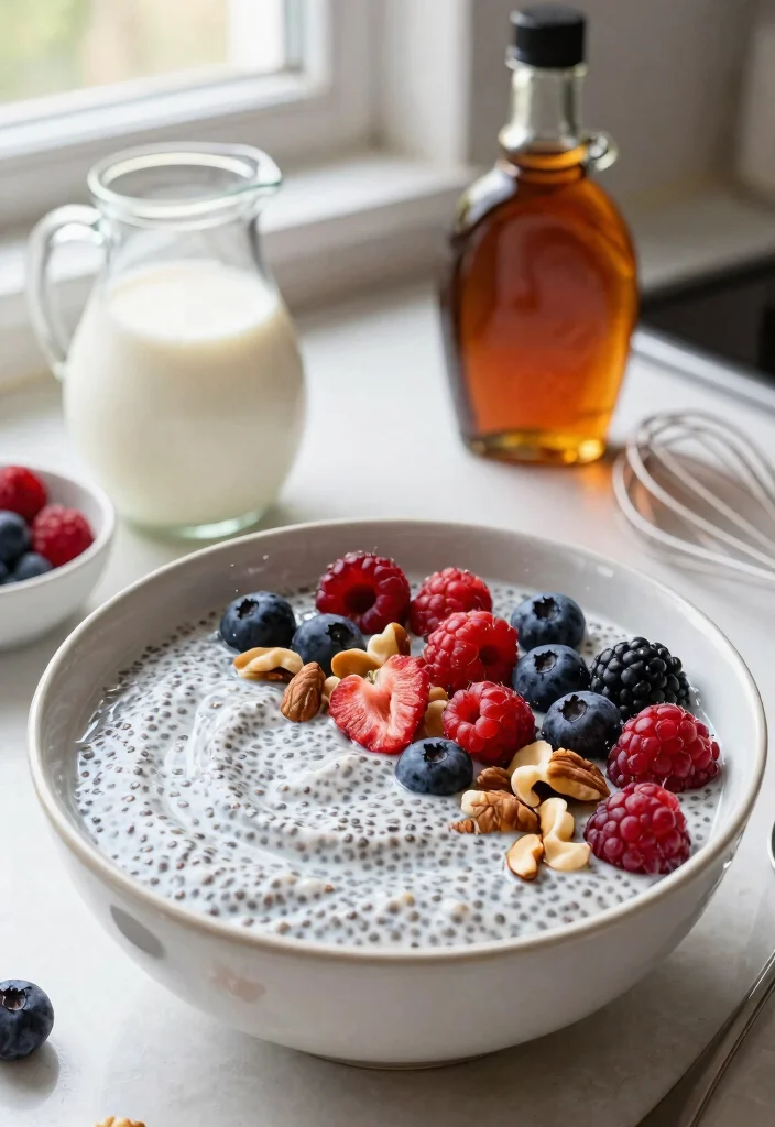 9 High Protein Healthy Breakfast Recipes to Fuel Your Morning - 1. Protein-Packed Chia Seed Pudding 1