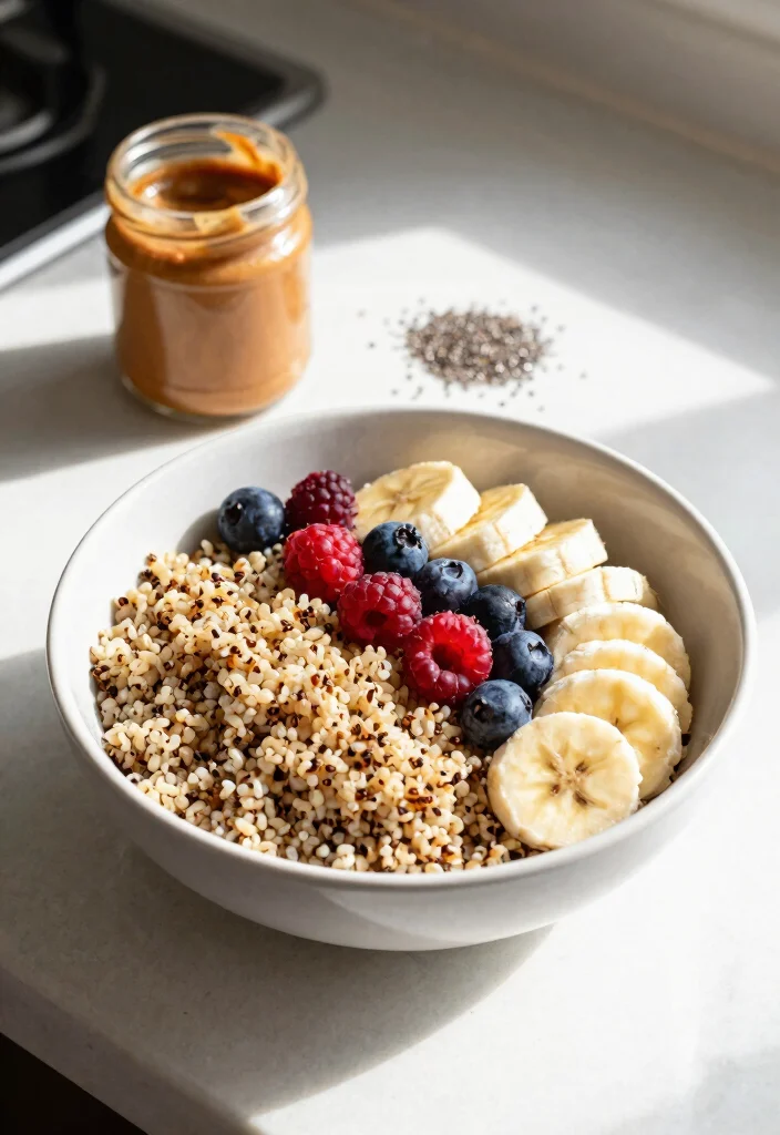 9 High Protein Healthy Breakfast Recipes to Fuel Your Morning - 3. Quinoa Breakfast Bowl 1