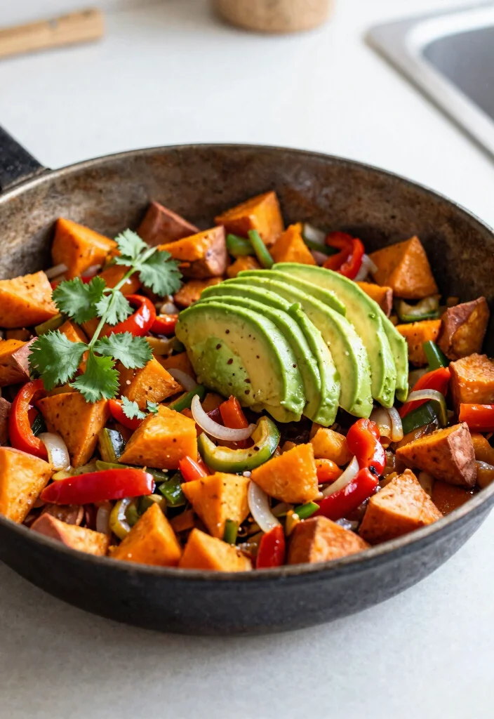 9 High Protein Healthy Breakfast Recipes to Fuel Your Morning - 7. Sweet Potato Hash 1