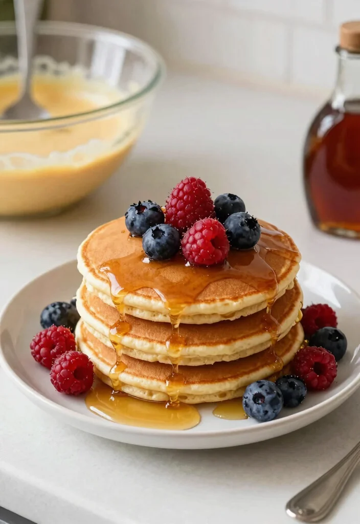 9 High Protein Healthy Breakfast Recipes to Fuel Your Morning - 9. Vegan Protein Pancakes 1