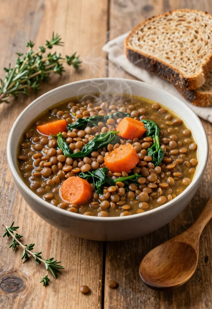 9 High Protein Healthy Meals to Build Muscle and Stay Full Longer - 2. Hearty Lentil and Vegetable Stew 1