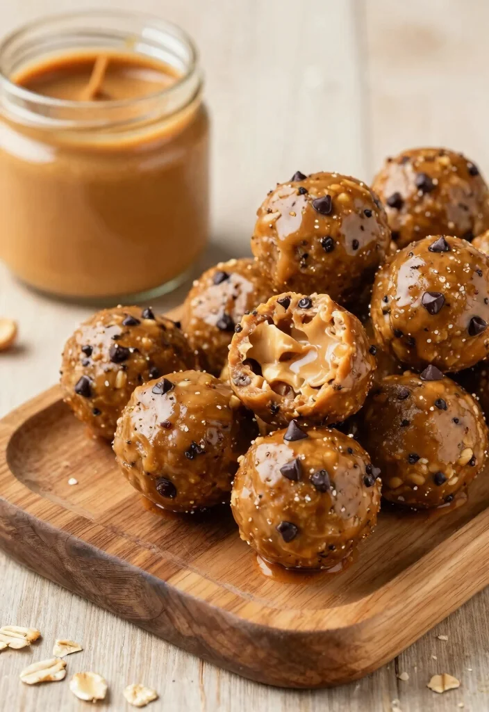 9 High Protein Healthy Meals to Build Muscle and Stay Full Longer - 7. Spicy Peanut Butter Energy Balls 1