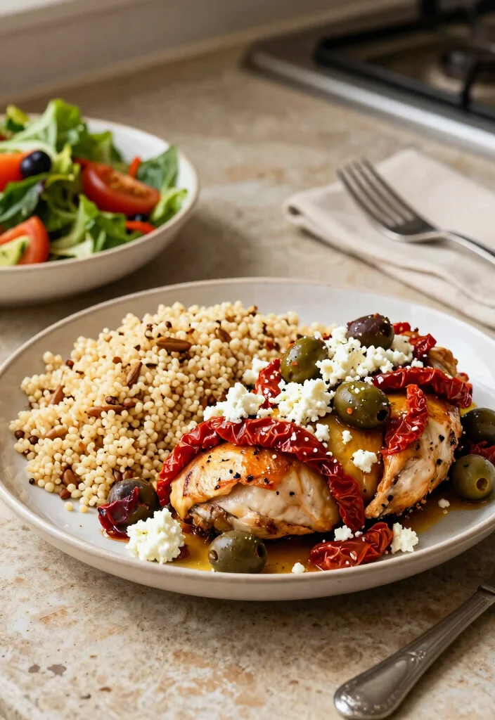 9 Juicy Healthy Baked Chicken Recipes Low Fat and Full of Flavor - 5. Mediterranean Baked Chicken 1