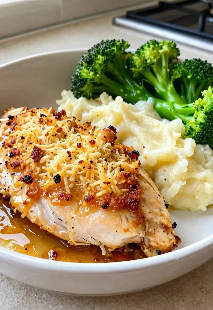 9 Juicy Healthy Baked Chicken Recipes Low Fat and Full of Flavor - 6. Garlic Parmesan Baked Chicken 1