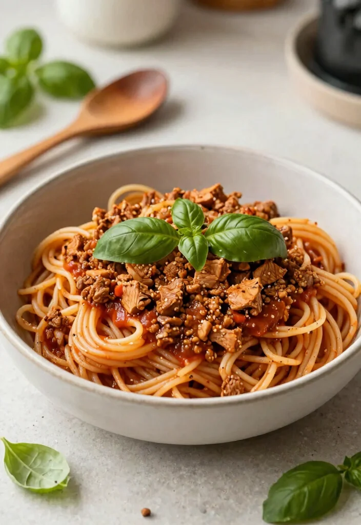 9 Lean Healthy Ground Turkey Recipes Light Flavorful and Easy to Make - 9. Ground Turkey Bolognese 1