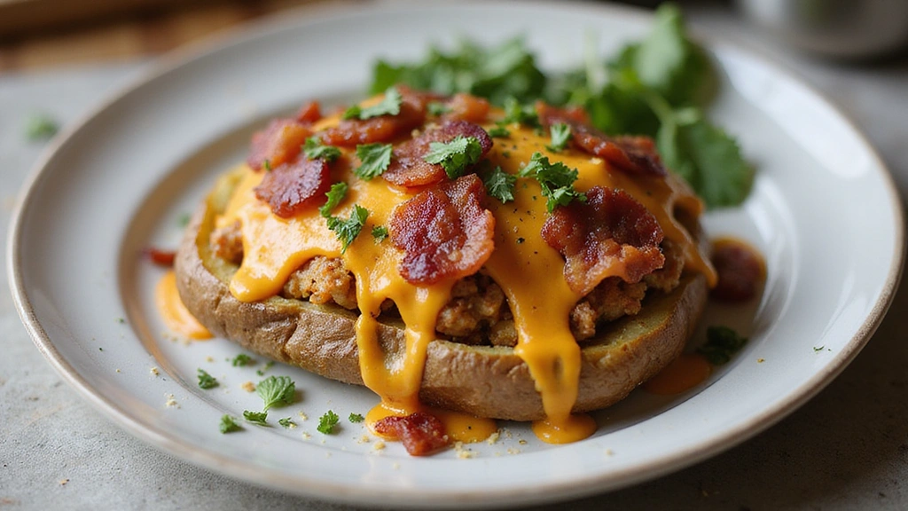 Ultimate Comfort: The Loaded Baked Potatoes with Bacon and Cheese Recipe You Deserve - Simple Cook 4u