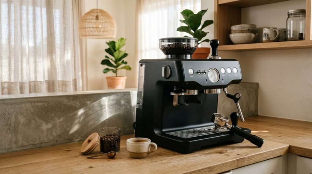 best espresso machines with grinders