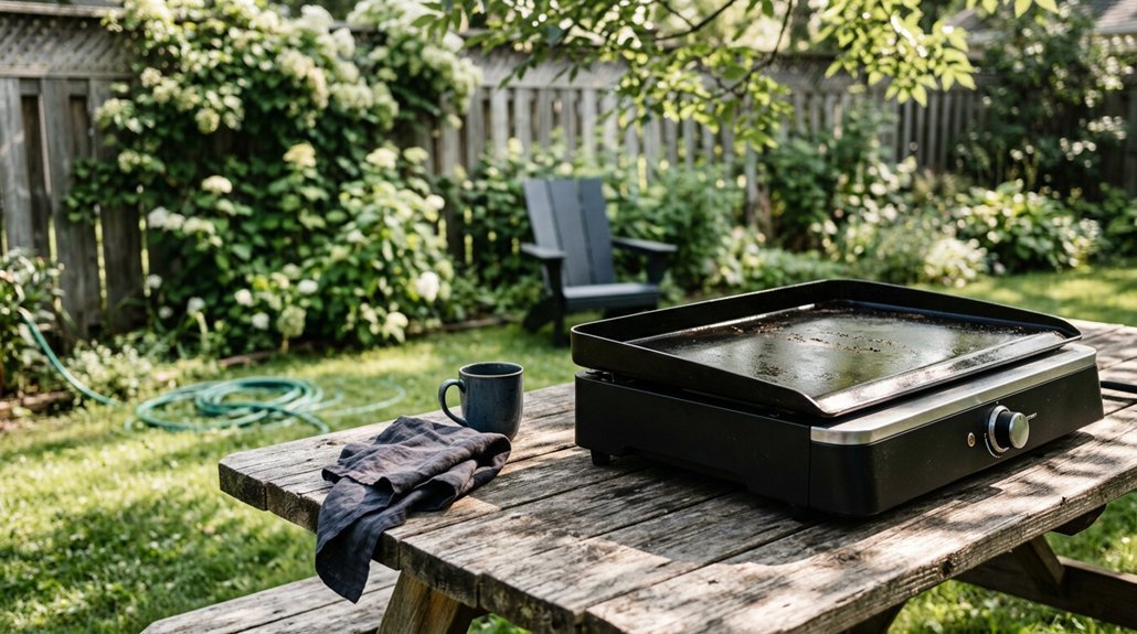 five best outdoor electric griddles