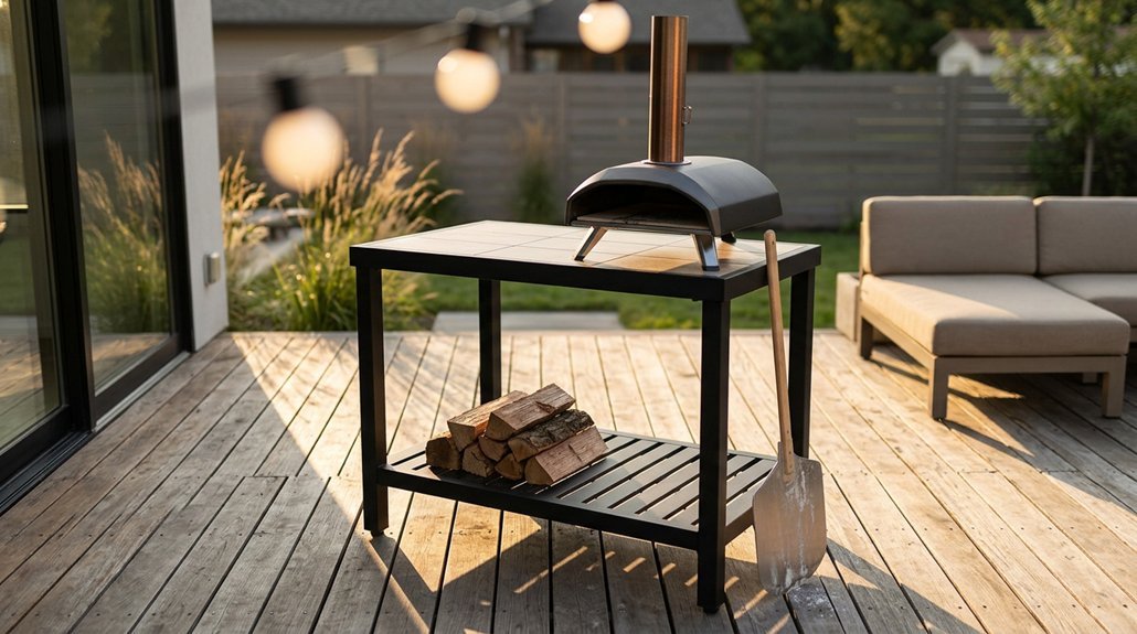 pizza oven table recommendations 2026