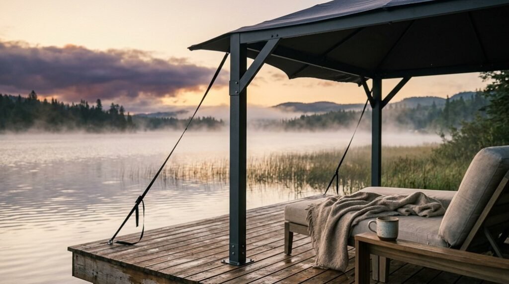 seven best heavy duty gazebos surviving storms