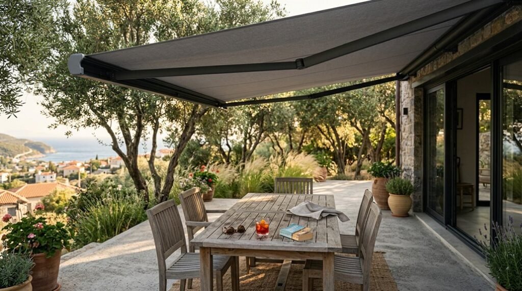top retractable awnings for wind