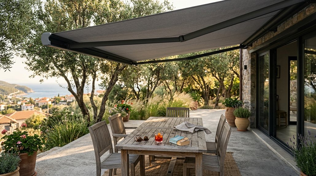 top retractable awnings for wind