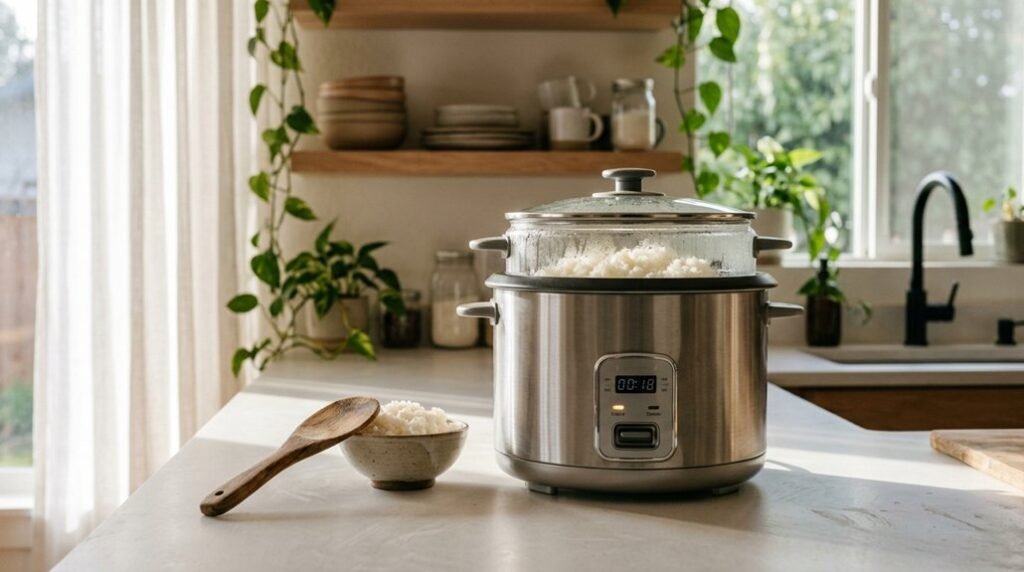 top stainless inner pot rice cookers