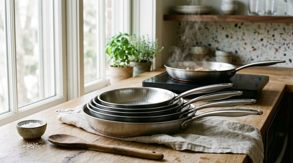 top stainless steel frying pans 2026
